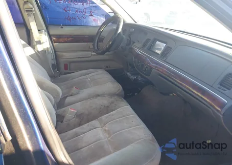 2004 Mercury Grand Marquis Gs из США, поврежденный, VIN 2MEFM74W94X663840